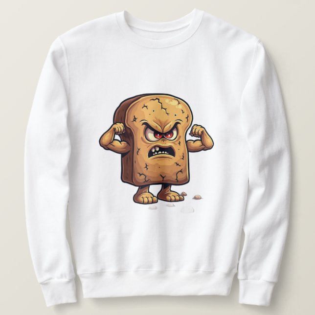 Moletom Massinha de Pão Senciente (Frente do Design)