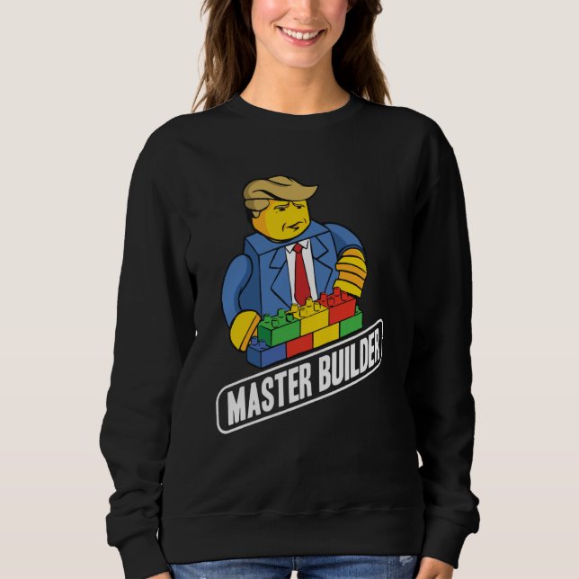Moletom Master Builder Building Blocks Men Women Youth  25 (Frente)