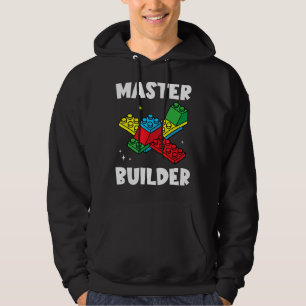 Moletom Master Builder Kids Building Blocks Brick Toy Mast