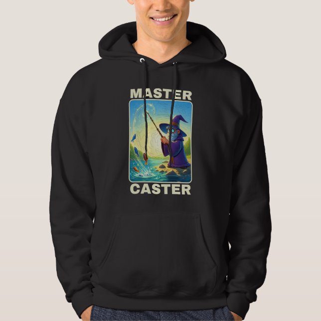 Moletom Master Caster - Assistente de Pesca Mágica (Frente)