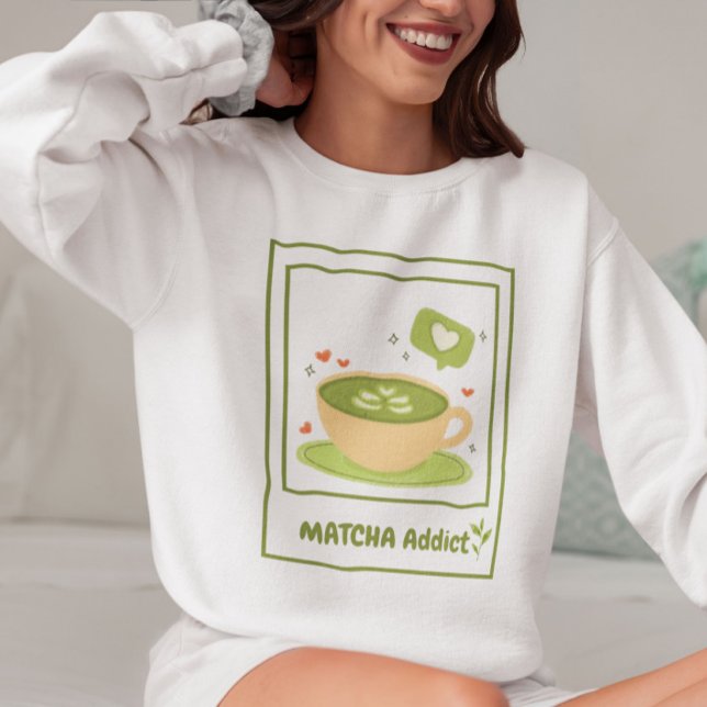 Moletom Matcha Addict, Matcha (Criador carregado)