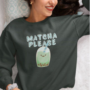 Moletom Matcha Bubble Tea