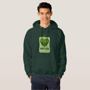 Moletom Matcha Serum Pouch com Design de Coração