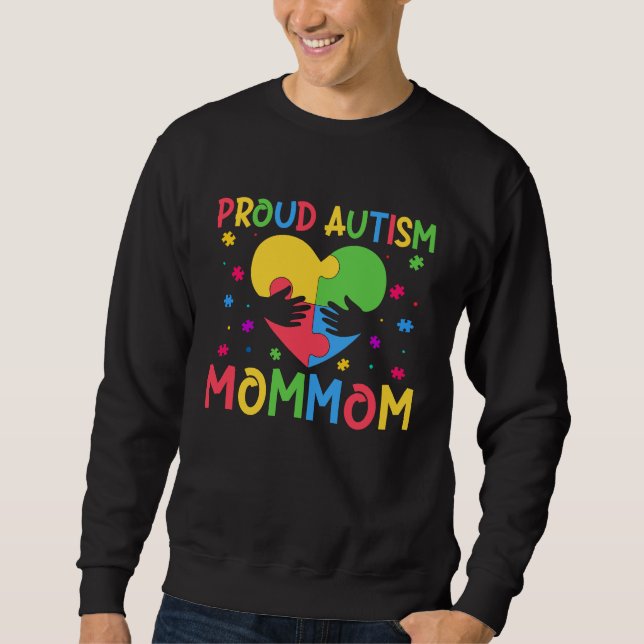 Moletom Matching Family Autism Awareness Month Proud Autis (Frente)
