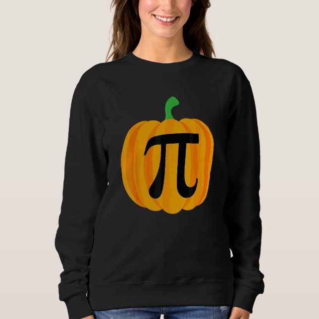 Moletom Matemática de Torta de Abóbora   Dia das Bruxas Di (Frente)