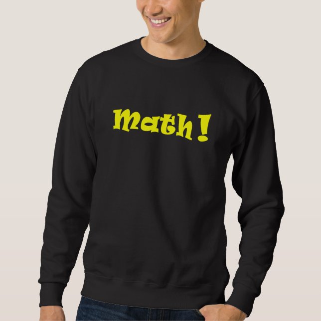 Moletom Matemática do Excelente Matemático Matemático Unir (Frente)