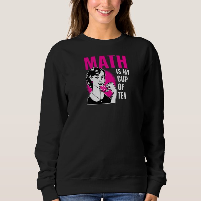 Moletom Matemática É A Minha Xícara De Professora De Matem (Frente)