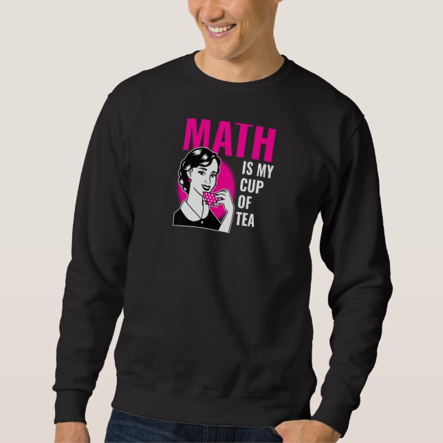Moletom Matemática É A Minha Xícara De Professora De Matem (Frente)