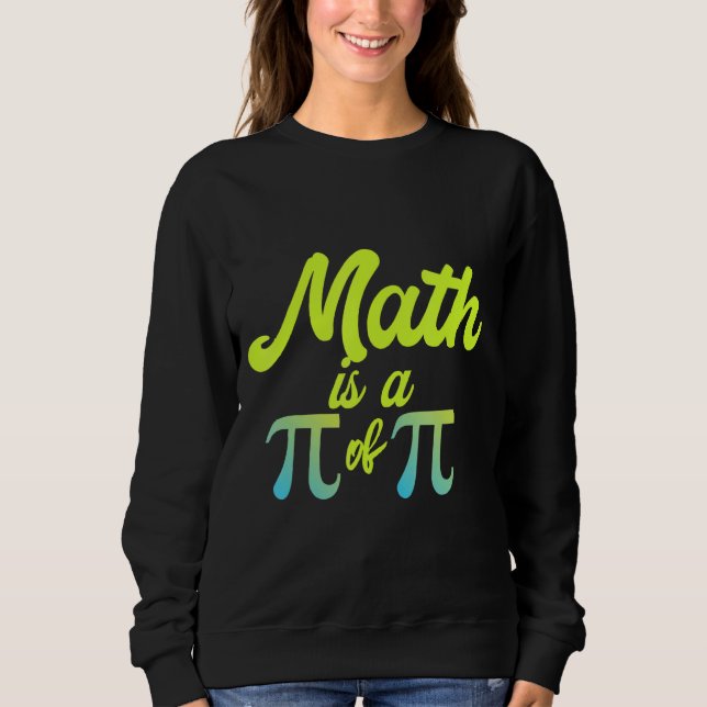 Moletom Matemática É Um Pi Engraçado Professor De Matemáti (Frente)
