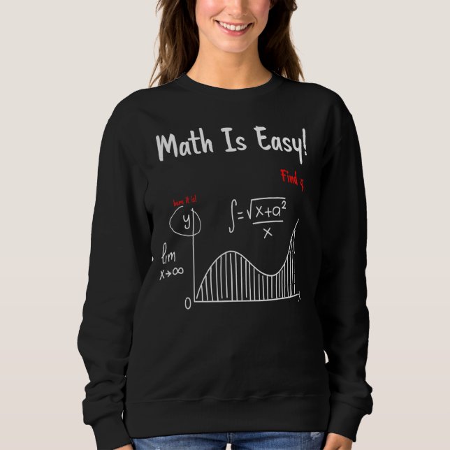 Moletom Matemática é um professor de matemática de fórmula (Frente)