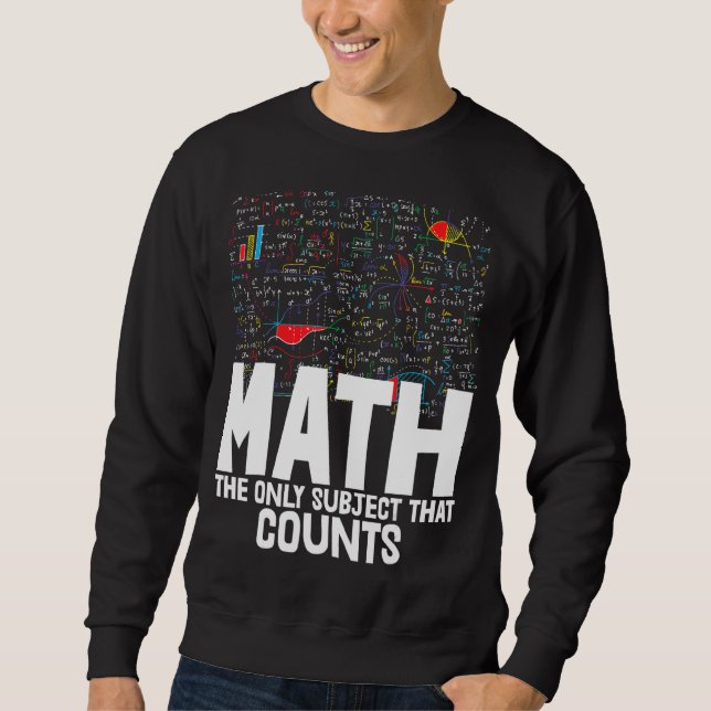 Moletom Matemática O Único Assunto Que Conta Toddler Mathl (Frente)