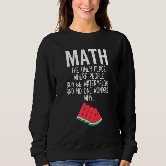 Moletom Matemática O Único Local Onde O Pessoas Comprar 66 (Frente)
