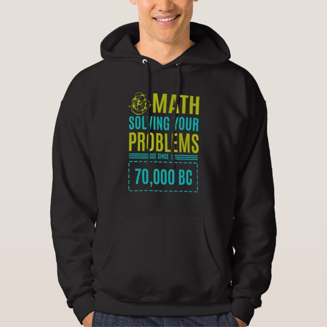 Moletom Matemática Resolvendo Seus Problemas Desde Bc 2 (Frente)