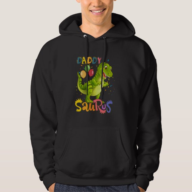 Moletom Matéria Pai Surus Daddysaurus T Rex Dinosaur (Frente)