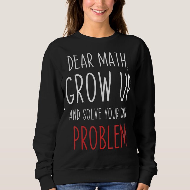 Moletom Math Cote Caro Professor de Matemática (Frente)