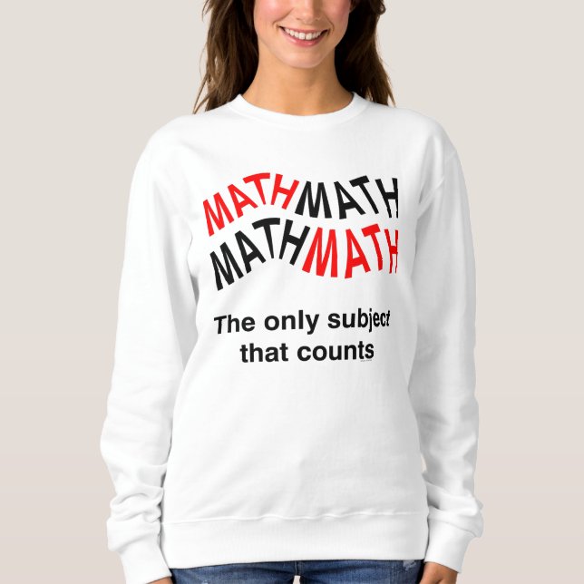 Moletom Math Counts Wavy (Frente)