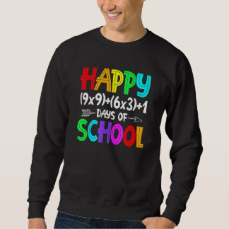 Moletom Math Formula 100 Days Of School  Math Teacher 100t