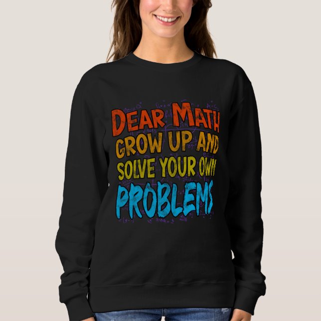 Moletom Math Teacher Pi Men Women Mathematics Equation (Frente)