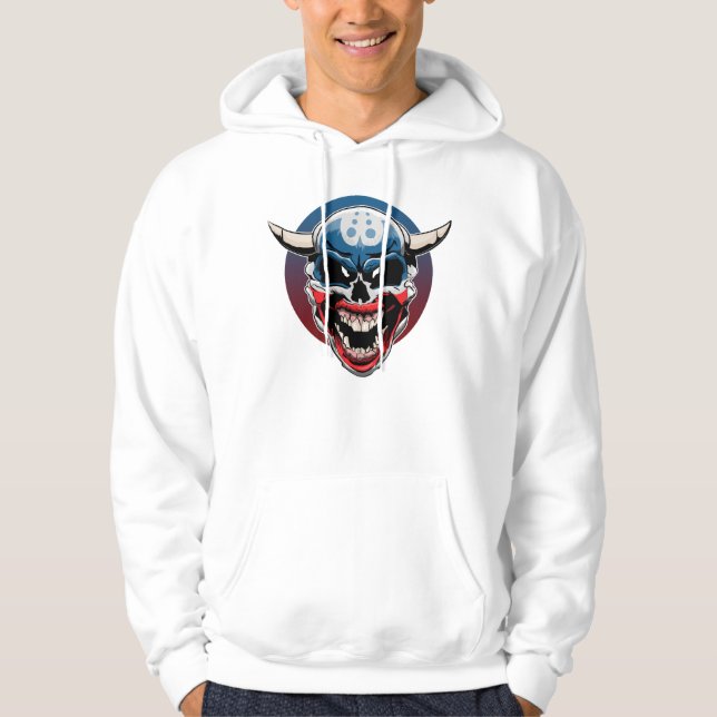 Moletom Mau Demon Clown Skull (Frente)
