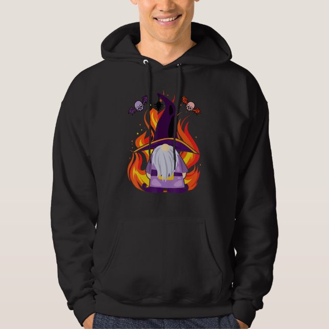 Moletom Mau Gnome Witch Scary Gnomo Halloween (Frente)