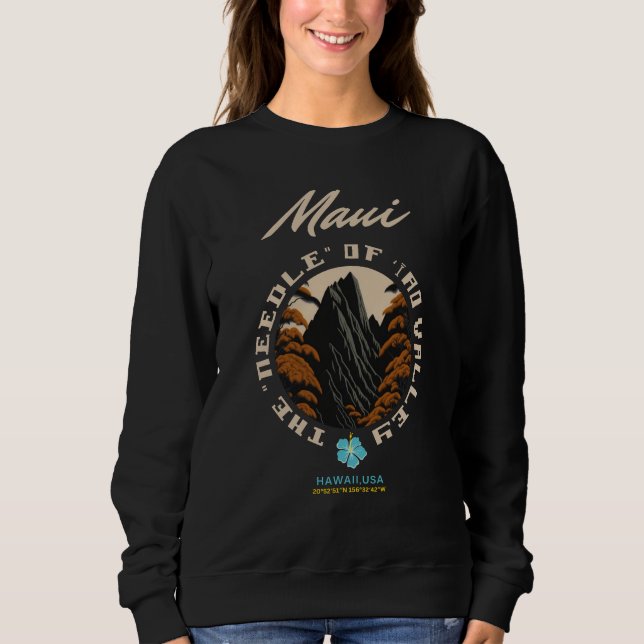 Moletom Maui, Hawaii Sweatshirt (Frente)