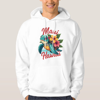 Moletom Maui Hawaii T Shirt Girl Women Kids Sea Turtle Haw