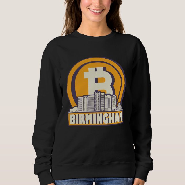 Moletom Maximalista do Bitcoin de Birmingham (Frente)