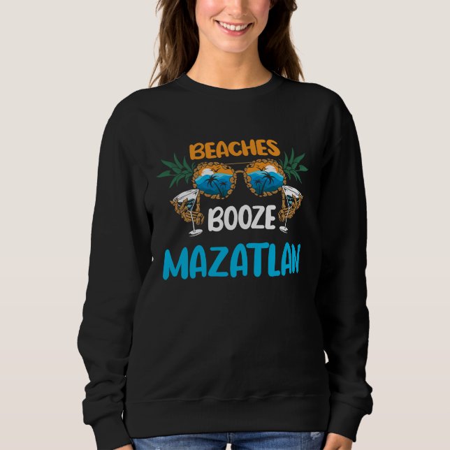Moletom Mazatlan Beaches Mexico Vacation Party Matching (Frente)