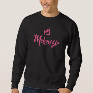Moletom Mckenzie, A Rainha Coroa Rosa Para Mulheres Chamad