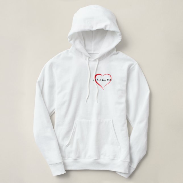 Moletom MDK Unisex Hoodie (Frente do Design)