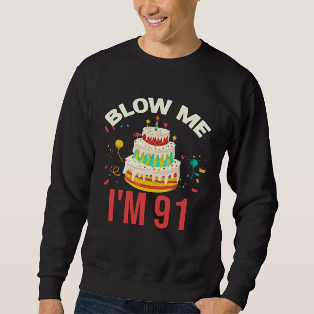 Moletom Me Dê um Beijo Estou 91 (Frente)