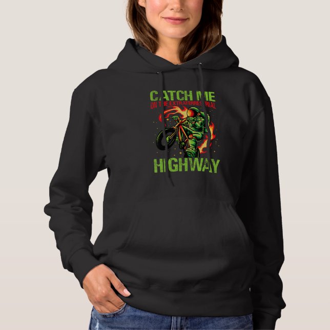 Moletom Me Pegue Na Estrada Extraterrestre  Nave Espacial  (Frente)