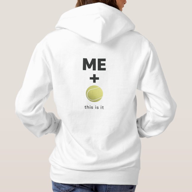 Moletom ME + Tennis Ball – This Is It Minimal Statement (Verso)