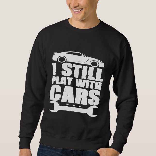 Moletom Mecânica dos carros de mens (Frente)