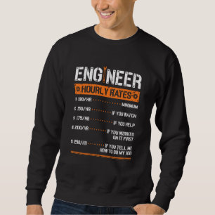 Moletom Mecânico de Engenharia de Taxa Horária do engenhei