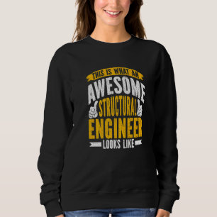 Moletom Mecanismo de engenharia estrutural de Engenheiros 