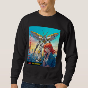 MOLETOM MECHA WARRIOR - O ANGEL SUITE MK78 DA KAORI