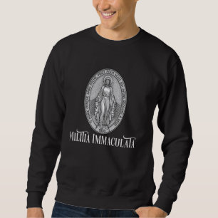 Moletom Medalha Miraculosa Marian Nossa Senhora Católica 1