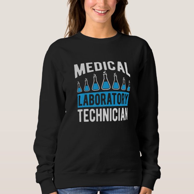 Moletom Medical Laboratory Technician Technologist Chemist (Frente)