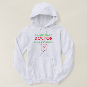 Moletom Médico cansado Presente de aposentadoria engraçada