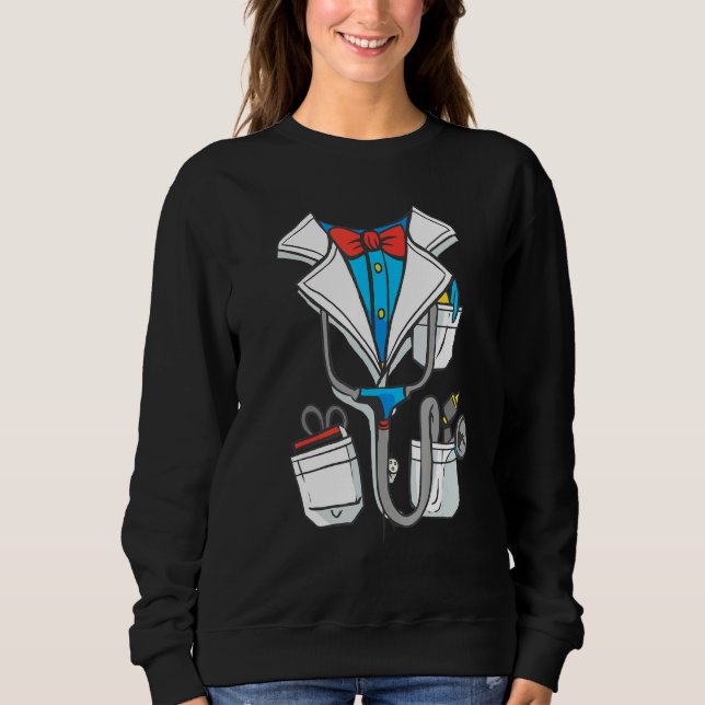 Moletom Médico Costume Ultimate Uniform Party Wome (Frente)