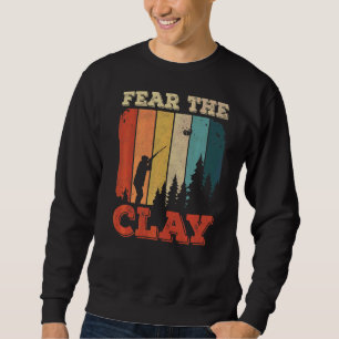 Moletom Medo Da Cintura De Um Atirador De Pombo De Clay