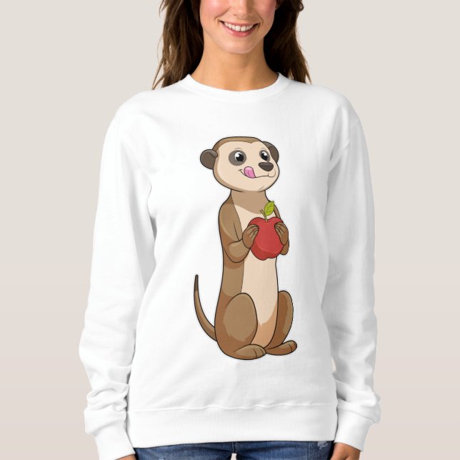Moletom Meerkat com Apple (Frente)