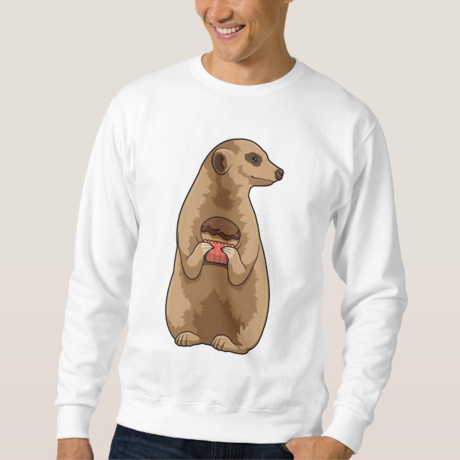 Moletom Meerkat com Muffin (Frente)