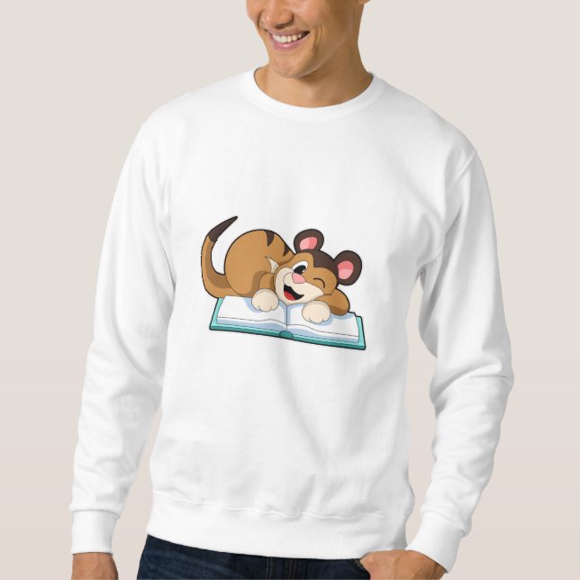 Moletom Meerkat com o Livro (Frente)