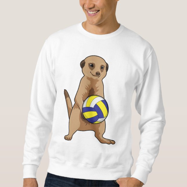 Moletom Meerkat with Volleyball (Frente)