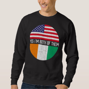 Moletom Meia-Americana Semestre Americana de Bandeiras Ame