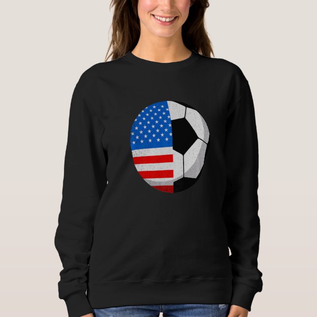 Moletom Meia-Futebol Americano Flag Half (Frente)
