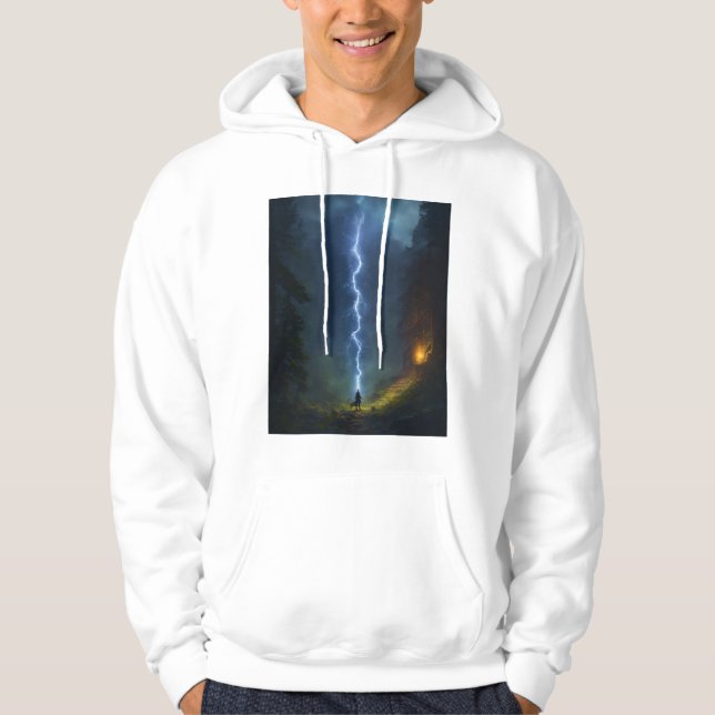 Moletom "Meia-noite Shadow Bolt Sorcert T-Shirt" (Frente)