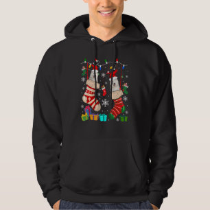 Moletom Meias de Natal Pajama Samoyed Dog Puppy